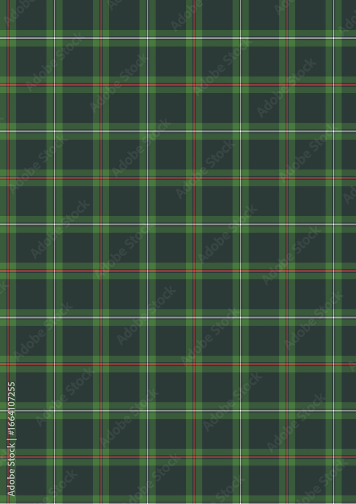 Obraz premium Plaid fabric pattern, blue, brown, cream, seamless for textiles, and for designing clothes, skirts or decorative fabrics. Vector illustration.
