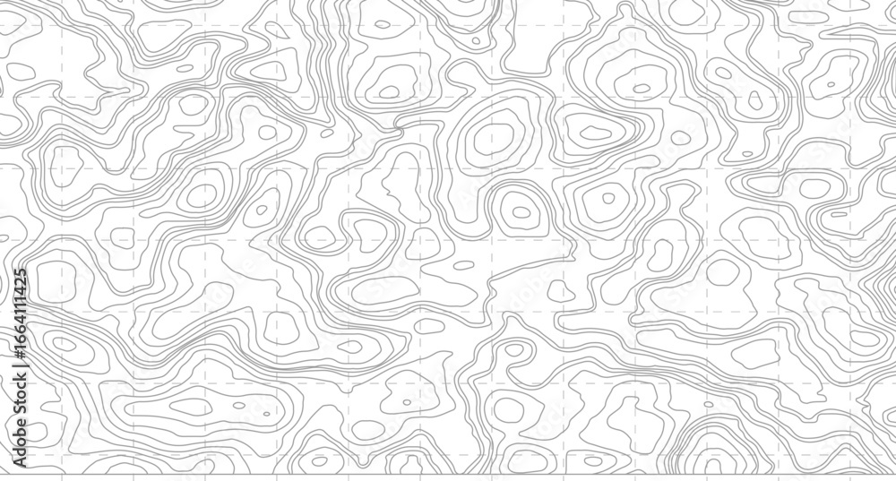Obraz premium Abstract wavy background. topographic contour background. contour lines background. Topographic map contour background. 