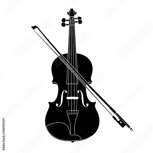 violin with bow