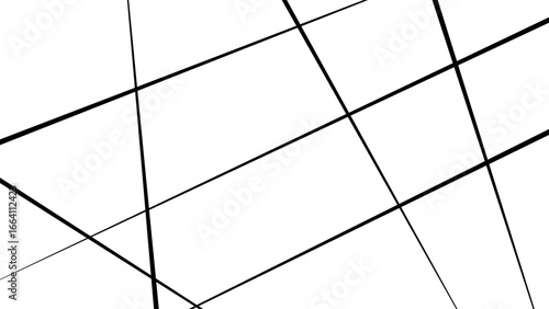 Abstract geometric pattern. Outline monochrome texture. Trendy random diagonal lines image. Black diagonal line isolated on white background.