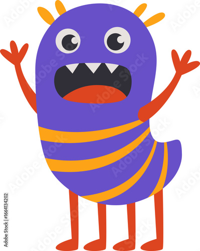 Cute Monster Illustration