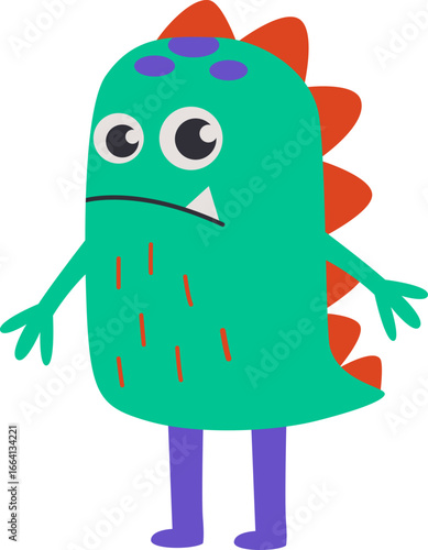Cute Monster Illustration