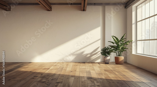 モダンなコワーキングスペースの風景