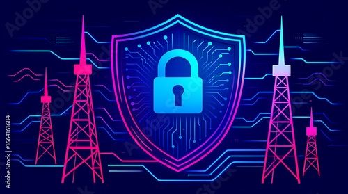 Cybersecurity Shield:  Protecting Critical Infrastructure Network Data  with Advanced Encryption.