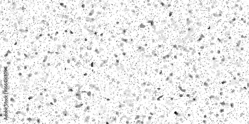 Vector White paper terrazzo marble tile background. Terrazzo stone mosaic texture Seamless Pattern Design. Quartz surface marble floor vector white background or colorful texture.	