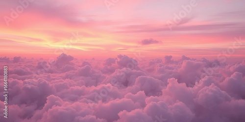Soft pastel pink and purple sunrise sky, ethereal clouds,  pink sky,  backdrop