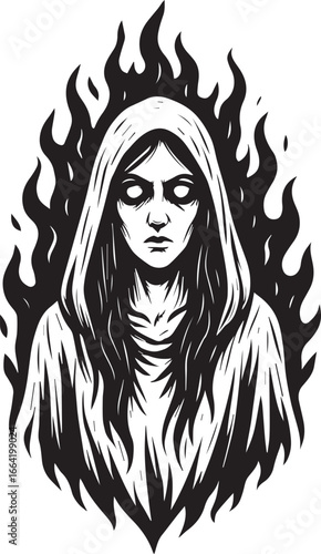  Black Ghost Vector Design 