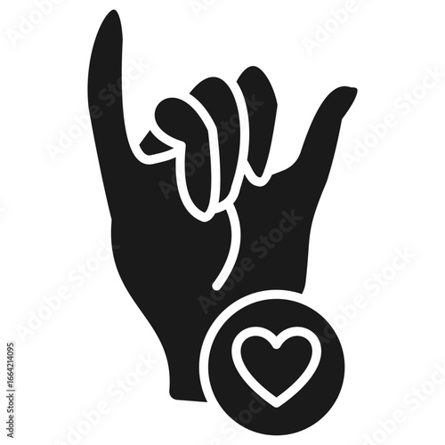 Sincerity Glyph Icon