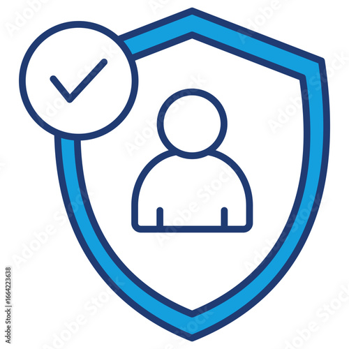 Trustworthy Blue Icon