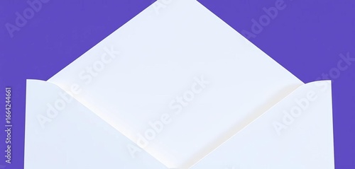 Free Download Opened envelope flap reveals blank interior, ready for message, rustic, white - GFXLoad