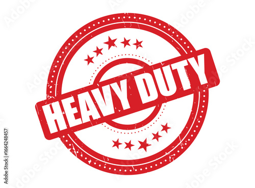 Heavy Duty Rubber Stamp Seal with a Dotted Circle