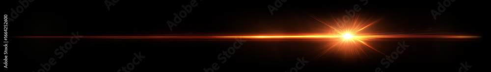 Obraz premium Golden Horizon Lightwave Radiance Illumina Solar Flare The Dawn New Horizon Eternal Light Breakthrough Rise Neon Flux Photon Line Event Horizon Pulse Zero Point