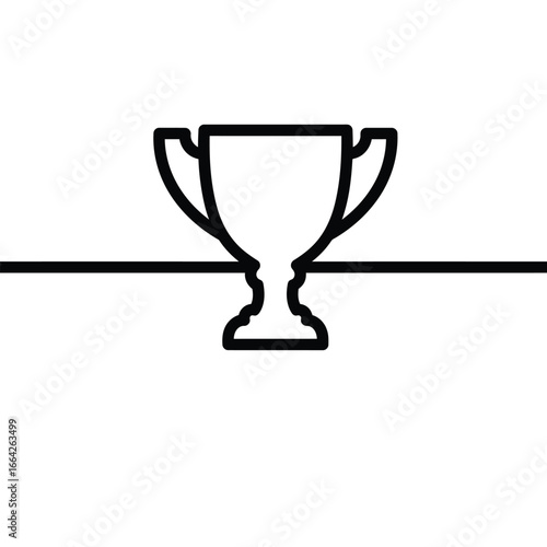 Trophy cup award winner prize