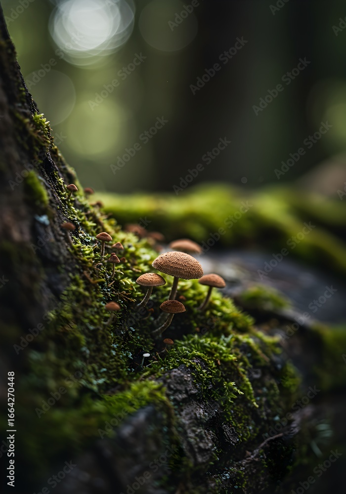 Obraz premium Miniature Forest Kingdom