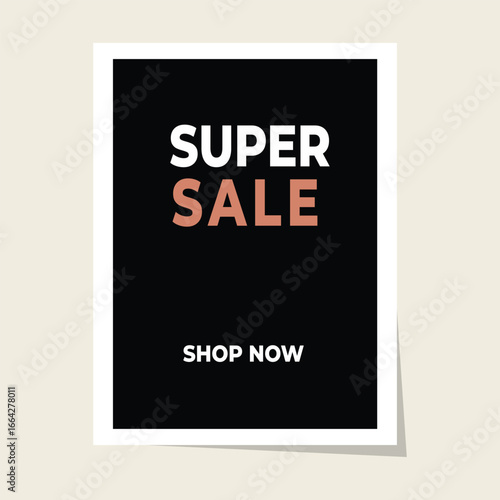 supper sale vector