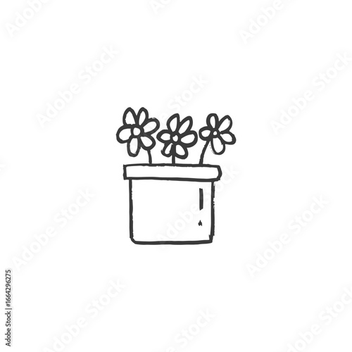 Flower graphic design vector illustration