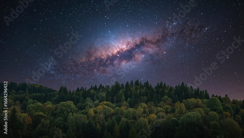 night sky with stars