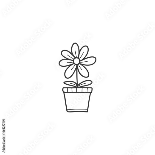 Flower graphic design vector illustration