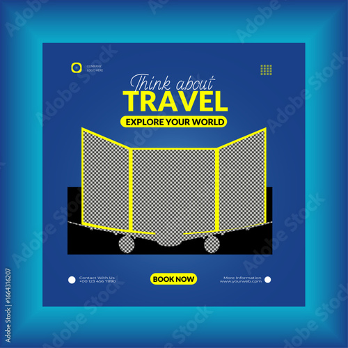 A creative social media post design that can combine bold, eye-catching visuals with concise, impactful text. Use vibrant colors and a clean,creative font and strategically placed icons
