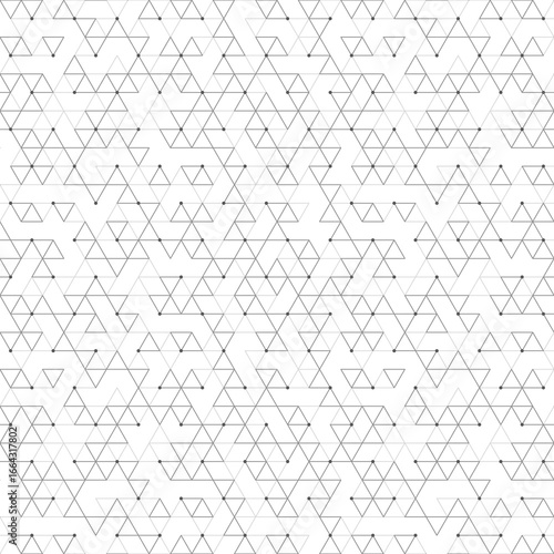 Abstract background with a seamless geometric pattern of simple triangle shapes. Stylish texture
