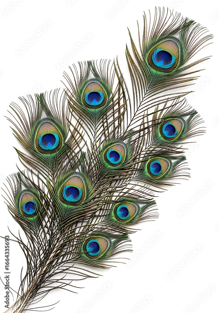 Obraz premium Peacock feathers