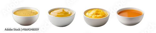 Himalayan mustard sauce in a white bowl perfect for enhancing flavors at any meal or culinary creation