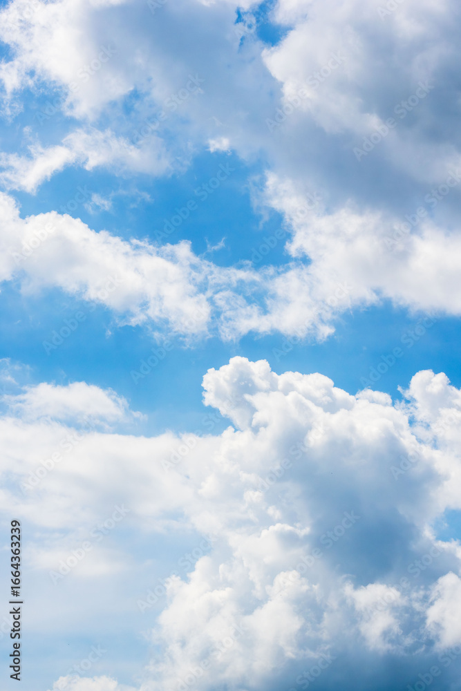 Obraz premium 夏の空 午後の空と雲51