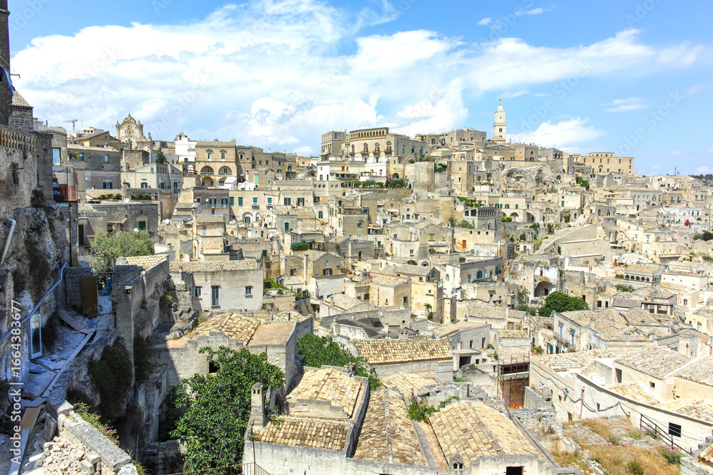 Obraz premium The Old town of Matera, Italy