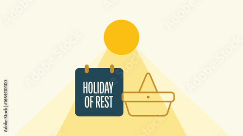  Picnic Vacation Poster