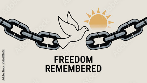  holding a chain link