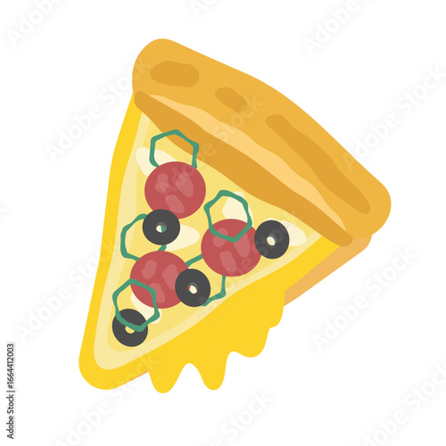 ピザ　イラスト