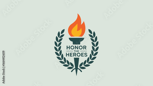 vector illustration of a burning match