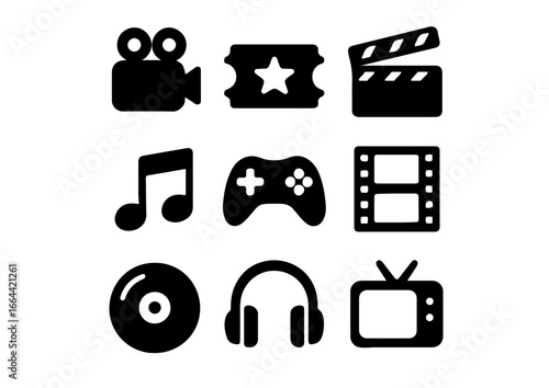 9 Graphic Recourses Icon Sheet