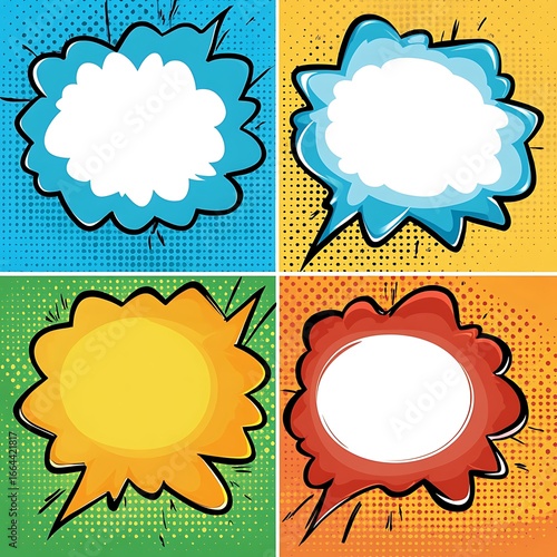 Comic Book Speech Bubbles (4)