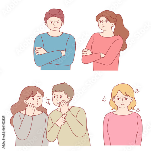 an outcast, aversion, a backstory, a character