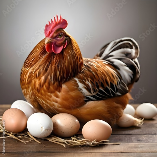 Healthy brown cow standing in profile, isolated image