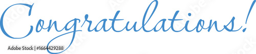 Bold Congratulations Typography for Card, Art, Decor, Brand
