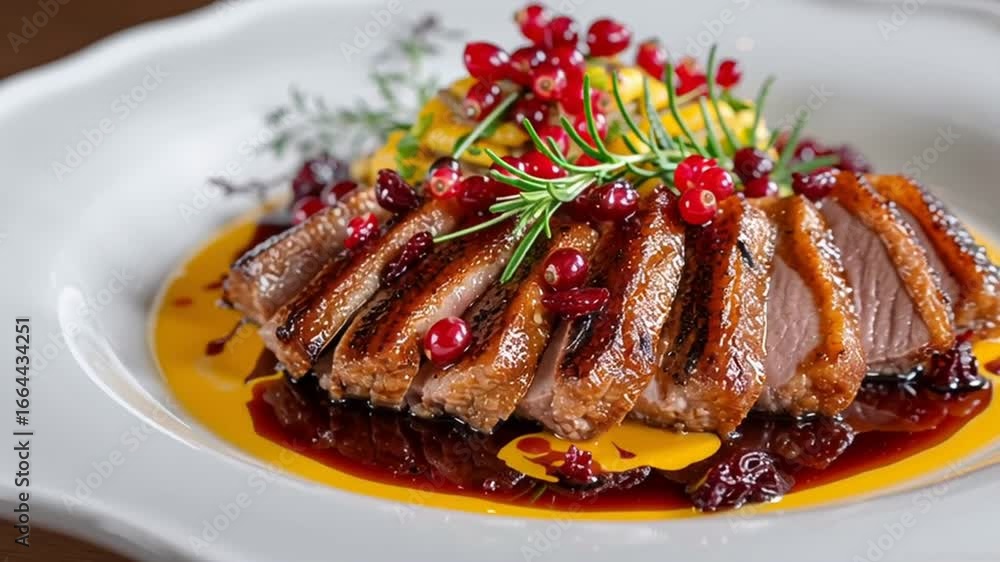 roasted duck breast with orange sauce roasted duck breast with orange sauce