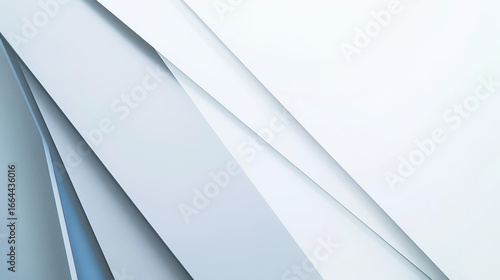 Professional White Business Background with Blue & Gray Styling: Clean Monochromatic Contrast, Corporate-Grade Color Scheme, and Minimalist Elegance for Executive Presentations & Brand Collaterals