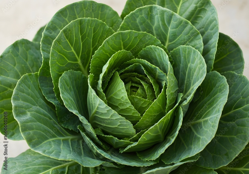 Fototapeta premium Discover the Nutritional Benefits of Collard Greens