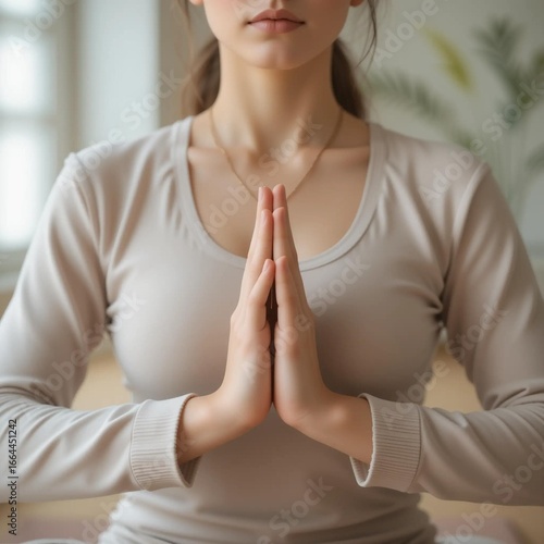 Woman doing yoga