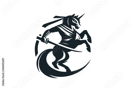 This is a vector image of a horse knight suitable for use in logo designs for travel companies, warehouses, travel, trips, heroes, children's toys, t-shirts, jackets