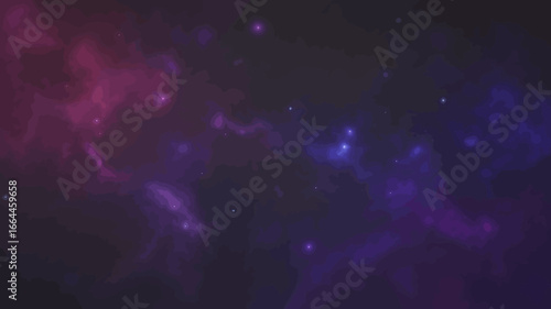 Digital artwork of a starry night sky with celestial elements