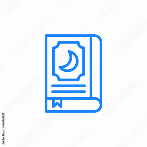 dreams night storybook icon sign vector