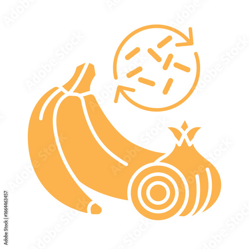 Prebiotics color line icon for digital and print projects.