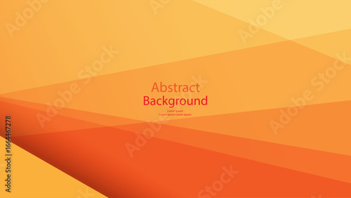 Warm and orange color background abstract art vector