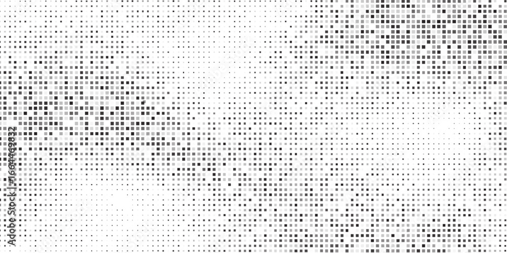 Modern rectangkle mesh halftone gradient texture. Vanishing polka dot simple art Modern rectangkle mesh halftone gradient texture. Vanishing polka dot simple art