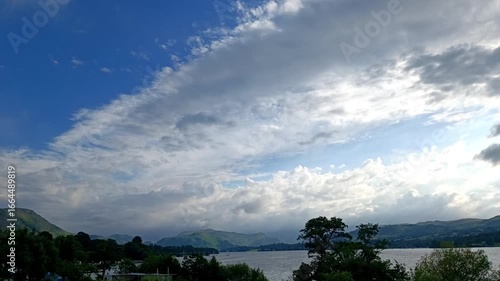Timelapse near Ullswater Lake - Lake District, Cumbria UK