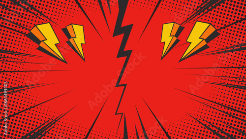 comic flash explosion backgound vector