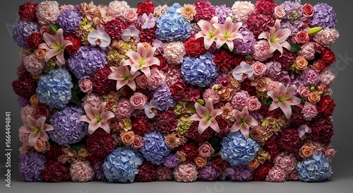 Floral Symphony: A Rich Tapestry of Blooms